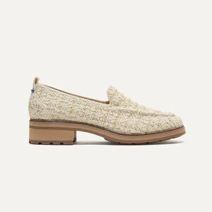Rothy's The Lug Loafer - Snowcap Bouclé Size 8.5
